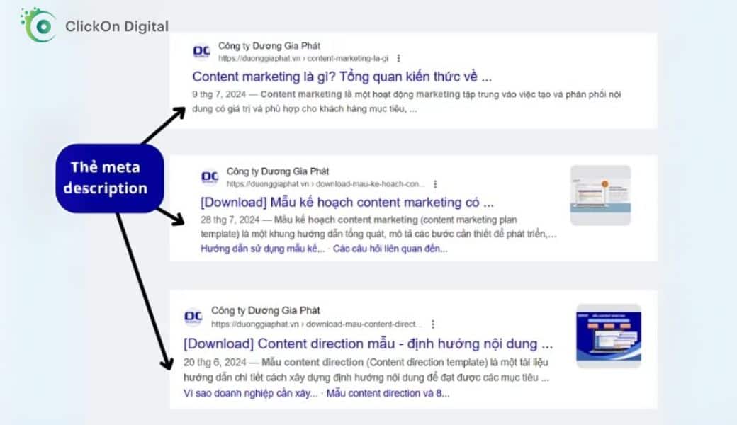 meta description là gì