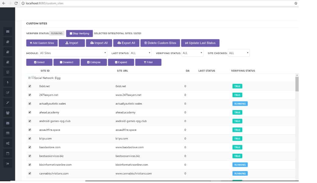 phần mềm đi backlink
