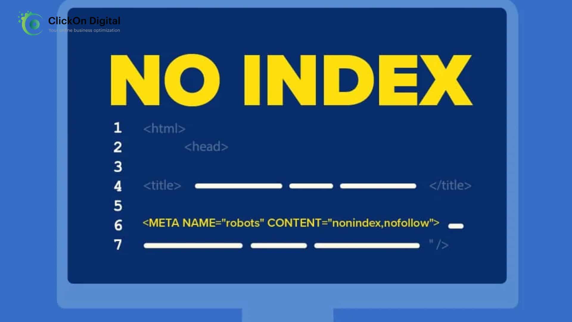 Trang vô tình có thẻ noindex khiến website không index